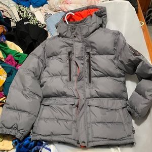 Hawk & Co Size 14/16 Gray Coat